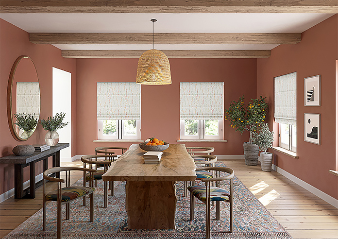Willow Field, Romance - Motorised Roman Blind - Image 8